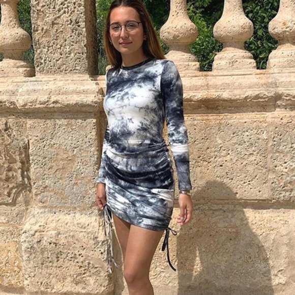 Drawstring Bodycon Dress - Picture 6 of 6